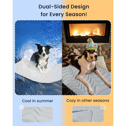 CoolNest™ Self-Cooling Pet Mat for Dogs & Cats