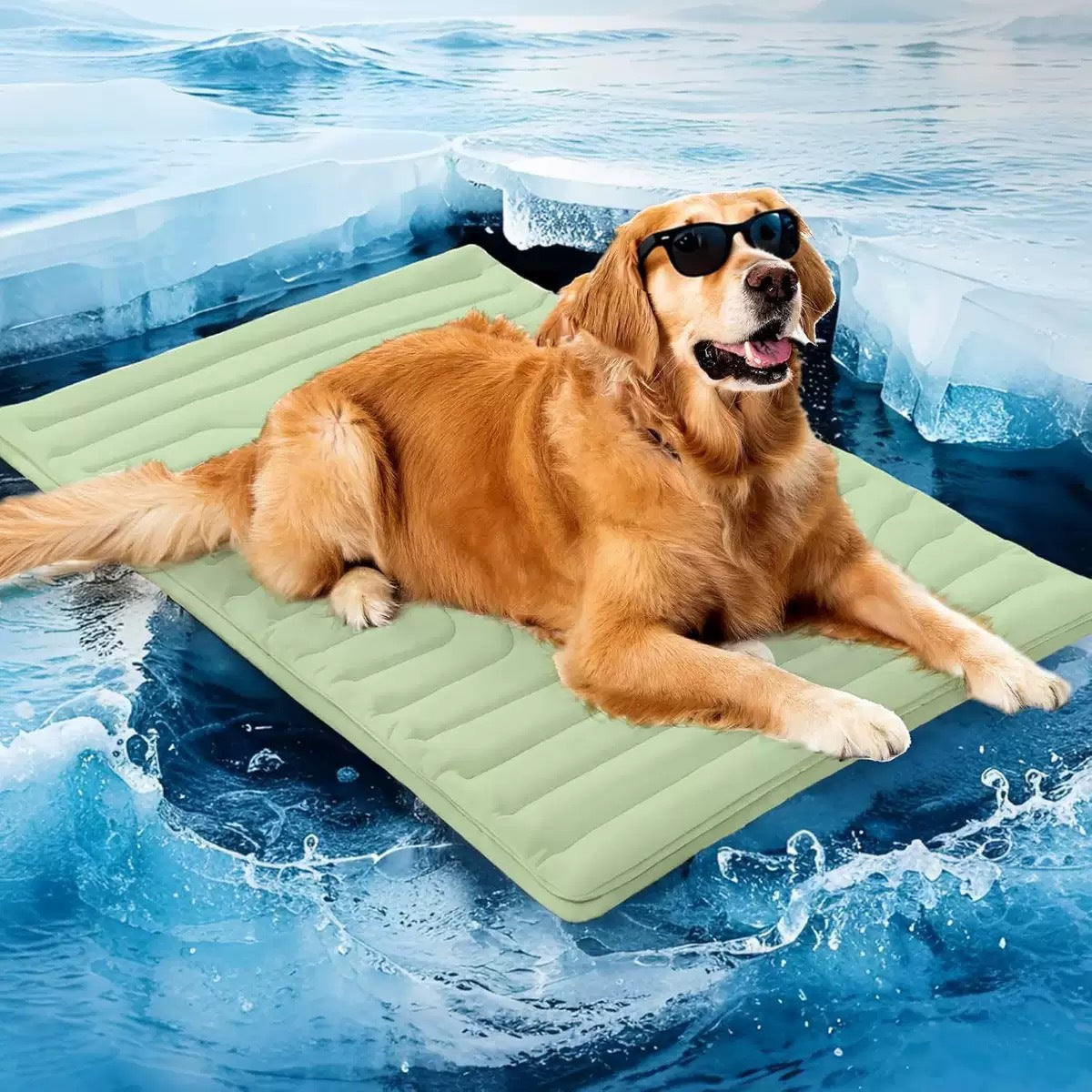 Natural Self-Cooling Pet Mat for Dogs & Cats