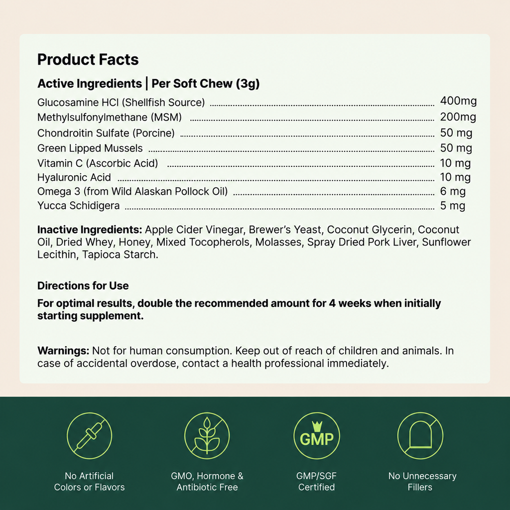 PawFlex™ Hip & Joint Chews for Dogs