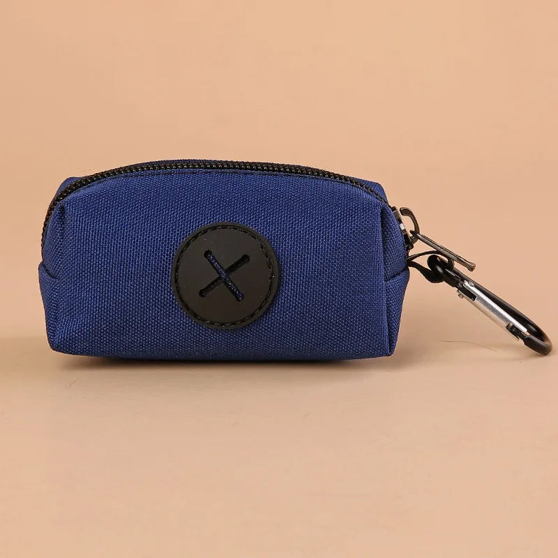 Stylish Dog Poop Bag Holder – Hands-Free Waste Bag Dispenser for Walks & Adventures