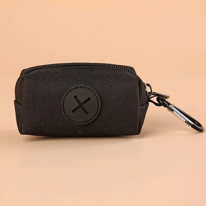 Stylish Dog Poop Bag Holder – Hands-Free Waste Bag Dispenser for Walks & Adventures