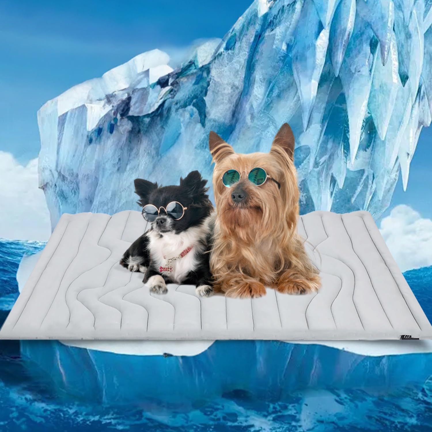 Natural Self-Cooling Pet Mat for Dogs & Cats